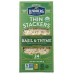 LUNDBERG: Basil And Thyme Thin Stackers, 6 oz