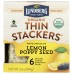 LUNDBERG: Rice Crckr Thin Whte Chc, 3.3 oz