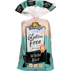FOOD FOR LIFE: Gluten Free White Rice Bread, 24 oz