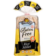 FOOD FOR LIFE: Gluten Free Rice Millet Bread, 24 oz