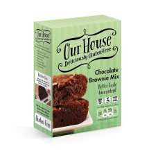 OUR HOUSE: Mix Chocolate Brownie Gluten Free, 16 oz