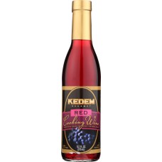KEDEM: Cooking Wine Red, 12.7 oz
