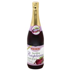 KEDEM: Juice Raspberry Grape Sparkling, 25.4 oz