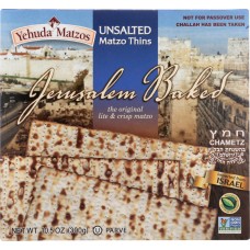 YEHUDA: Unsalted Daily Matzo Thins, 10.5 oz