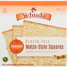 YEHUDA: Matzo Style Crackers Cinnamon, 10.5 oz
