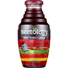 BEETOLOGY: Beet Lemon Ginger juice, 8.45 fl oz
