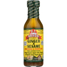 BRAGG: Salad Dressing Ginger and Sesame, 12 oz