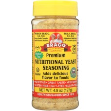 BRAGG: Premium Nutritional Yeast Seasoning, 4.5 oz