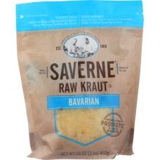 SAVERNE: Kraut Raw Natural Bavarian, 16 oz