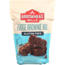 ARROWHEAD MILLS: Organic Fudge Brownie Mix, 17.5 oz
