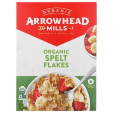 ARROWHEAD MILLS: Organic Spelt Flakes Whole Grain, 12 oz