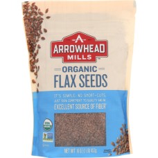 ARROWHEAD MILLS: Organic Flax Seeds, 16 oz