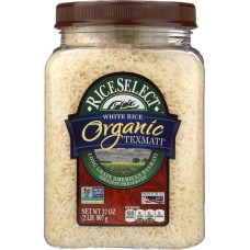 RICESELECT: Organic Texmati White Rice, 32 oz