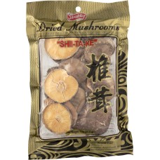 SHIRAKIKU: Dried Shiitake Mushrooms, 1 oz