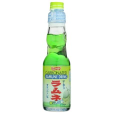 SHIRAKIKU: Carbonated Beverage Ramune Melon, 6.76 fo