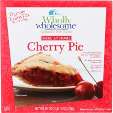WHOLLY WHOLESOME: Bake at Home Cherry Pie, 26 oz
