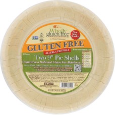WHOLLY WHOLESOME: Gluten Free 9-inch Pie Shell, 14 oz