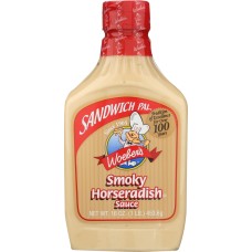 WOEBER: Sauce Sandwich Pal Smoky Horseradish, 16 oz