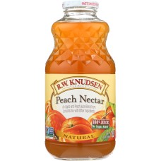 R.W. KNUDSEN FAMILY: Peach Nectar Juice, 32 oz