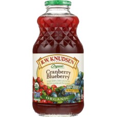 KNUDSEN: Organic Cranberry Blueberry Juice, 32 oz