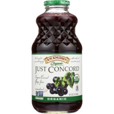 R.W. KNUDSEN FAMILY: Organic Juice Just Concord Grape, 32 oz