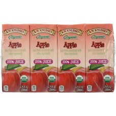 R.W. KNUDSEN: Family Organic Juice Apple 4 Count, 27 oz