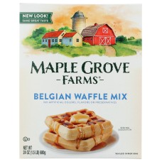 MAPLE GROVE FARMS: Belgian Waffle Mix, 24 oz