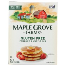 MAPLE GROVE: Farms Gluten Free Pancake and Waffle Mix, 16 oz
