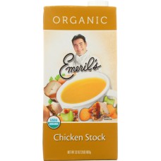 EMERIL'S: Organic All Natural Chicken Stock, 32 oz