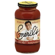 EMERILS: Chunky Marinara Sauce, 25 oz
