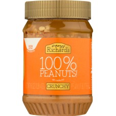 CRAZY RICHARD'S: Crunchy Peanut Butter, 16 oz