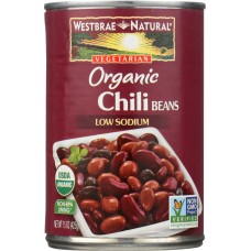 WESTBRAE: Organic Chili Beans, 15 oz