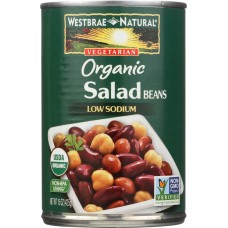 WESTBRAE: Organic Salad Beans, 15 oz