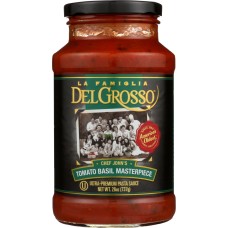 LA FAMIGLIA DELGROSSO: Sauce Pasta Tomato Basil, 26 oz