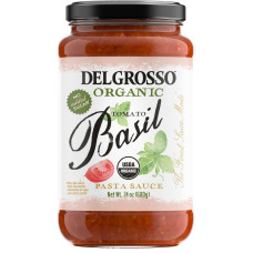 DELGROSSO: Organic Tomato Basil Pasta Sauce, 24 oz