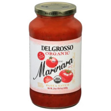 DELGROSSO: Organic Marinara Pasta Sauce, 24 oz