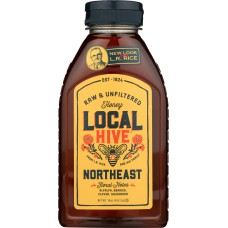 LOCAL HIVE: Raw & Unfiltered Northeast Honey, 16 oz