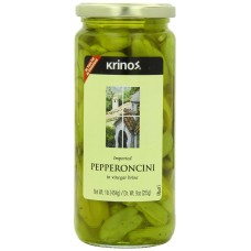 KRINOS: Pepperoncini, 16 oz