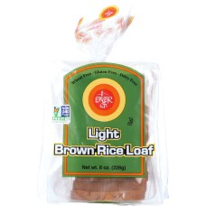 ENER-G FOODS: Light Brown Rice Loaf, 8 oz