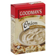 GOODMANS: Onion Soup & Dip Mix, 2.75 oz