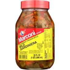 MARCONI: Giardiniera Mild, 32 oz