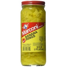 MARCONI: Pepper Banana Hot Rings, 16 oz