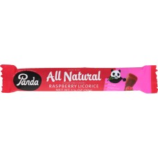 PANDA: All Natural Raspberry Licorice Bar, 1.11 oz