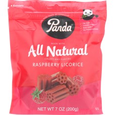 PANDA: All Natural Raspberry Licorice, 7 oz