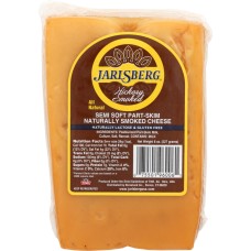 JARLSBERG: Cheese Wedge Jarlsberg Hickory, 8 oz