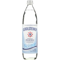 GEROLSTEINER: Sparkling Natural Mineral Water, 25.3 Oz
