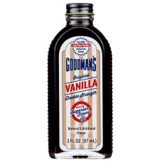 GOODMANS: Original Vanilla Double Strength Flavor, 3 fo