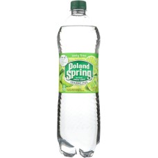 POLAND SPRINGS: Water Spring Sparkle, Lime, 1 lt