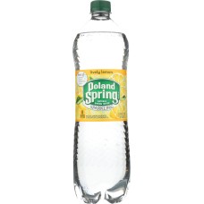 POLAND SPRINGS: Water Spring Sparkle, Lemon, 1 lt