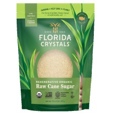 FLORIDA CRYSTALS: Organic Raw Cane Sugar, 2 lb
